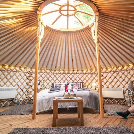 Lüks kamp alanı Yurt District