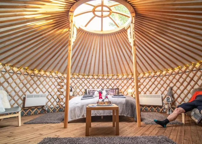 Luxussátor Yurt District