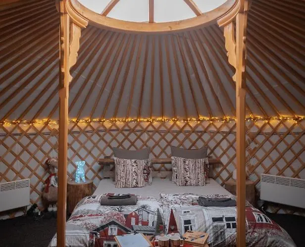 Luxussátor Yurt District